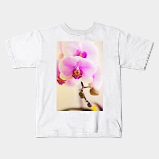 Phalaenopsis Hinamatsuri 'Blushing Bride' (C007/3241) Kids T-Shirt